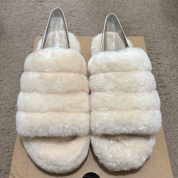 Brand New Ugg Fluff Slide size 9 - Picture 2 of 6